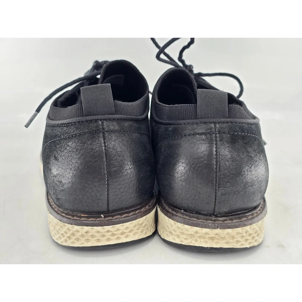 Vince Camuto Haze Oxford Mens 11M Black Mesh Leather Lace Up - Excellent